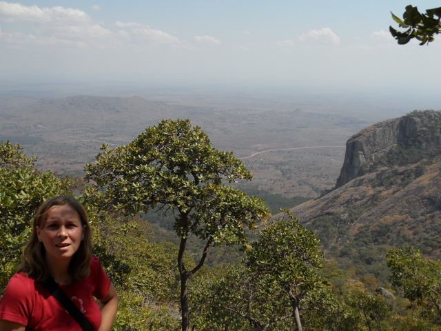 When climbing to the plateau look down to see your progress